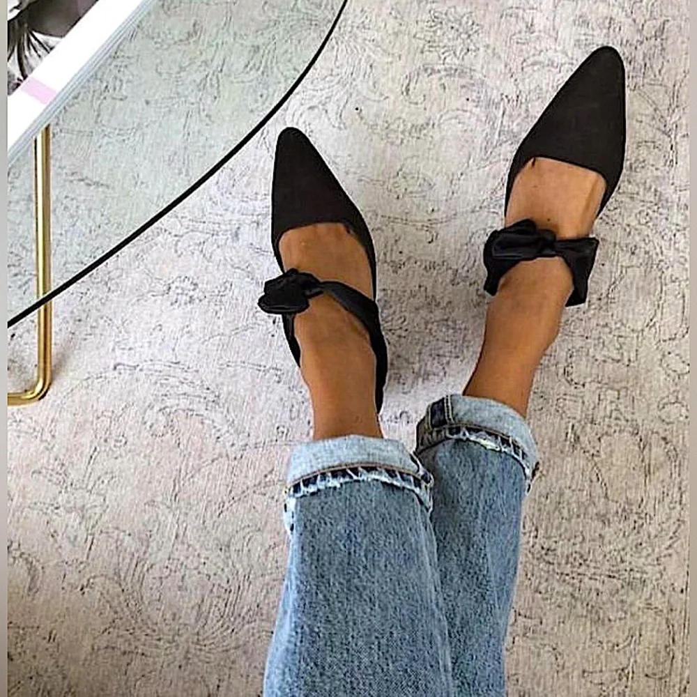 THE ROW Coco Suede Mule - Picture 5 of 17